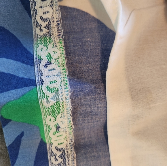 Lilly Pulitzer cotton Yesenia Dress Blue and green floral, lined, 1 in straps 0 - Picture 16 of 16